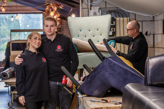 Purmerend bank opvullen en stofferen